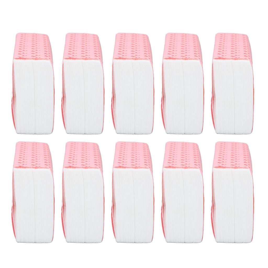 10 Packs Perm Paper Thickened Heat Resistant Highly Absorbent Perm End Papers for Hair Salons Home