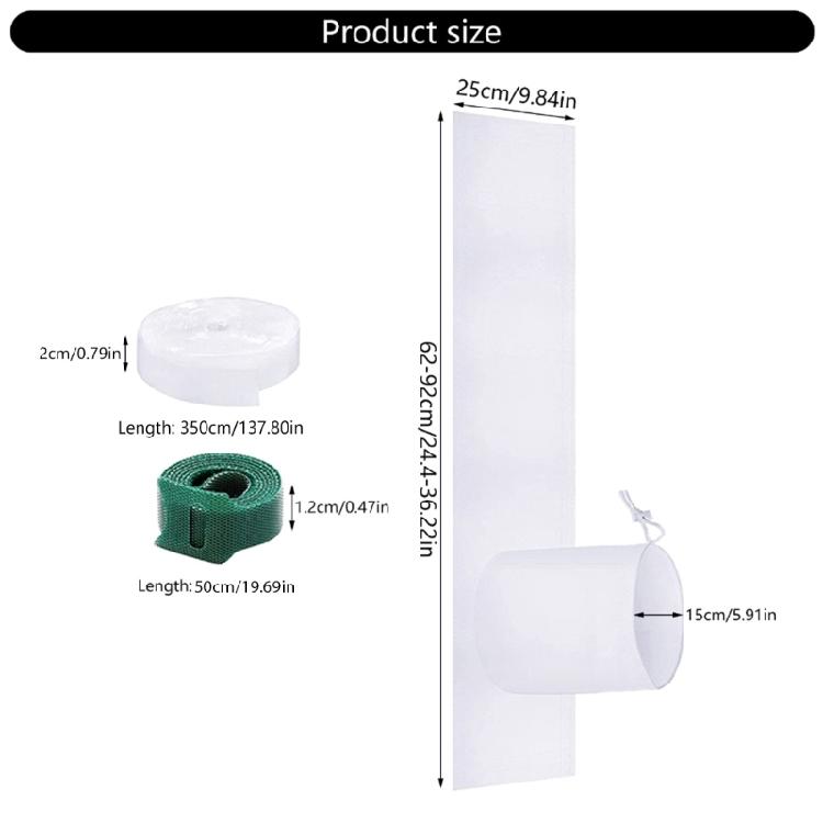 Practical Adjustable Portable Air Conditioner Window Vent Set Sliding Seal Home Accessory for Mobile and Dryer Designs