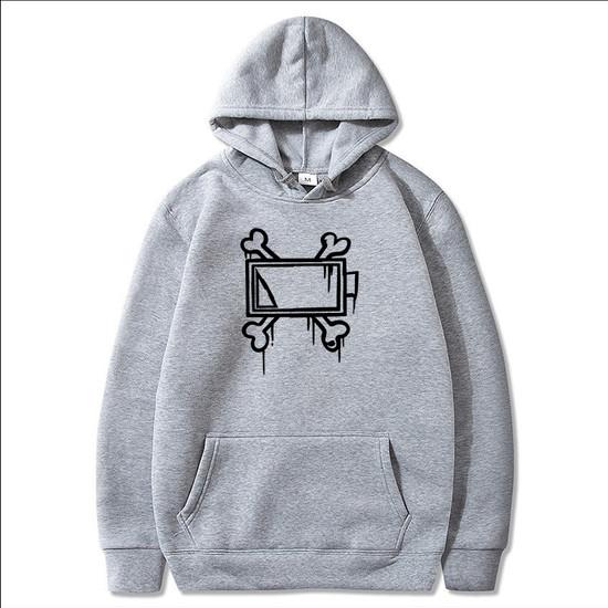 New men's and women's autumn and winter fleece hoodie Murder Drones print foreign trade leisure sports hoodie trendy men's Y2K