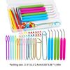 Large Eye Needle Embroidery Bent Needle Crochet Hooks and Knitting Mark