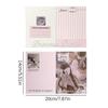 10Pcs Korean Ins  Cute Kpop Photo Card Back Card Foldable Card Holder Fix Decor Paper Board Diy Packing Material