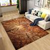 3D Wood Grain Area Rug,Carpet Rug for Living Bedroom Sofa Doormat Decoration,Kitchen Hallway Balcony Kid Play Non-slip Floor Mat