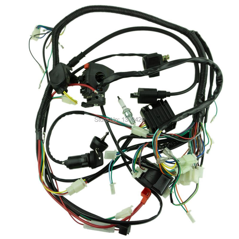 New Full Wiring Harness Loom Ignition