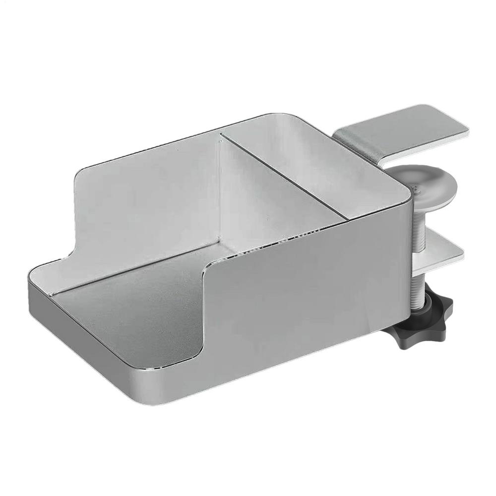 Side Desk Organizer Adjustable Bottle Holder Side Desk Mount For Home Dorm Work Organization Coffee Mug Bottle Phone Remote