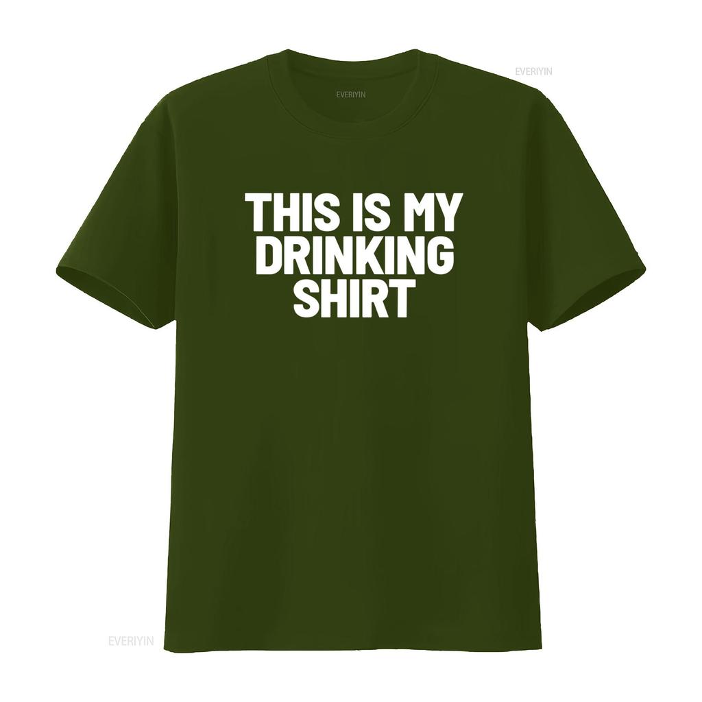 This Is My Drinking T Shirt Funny Drunk Meme vintage Washed designer clothes Casual Unisex Versatile fashion Stretched Soft