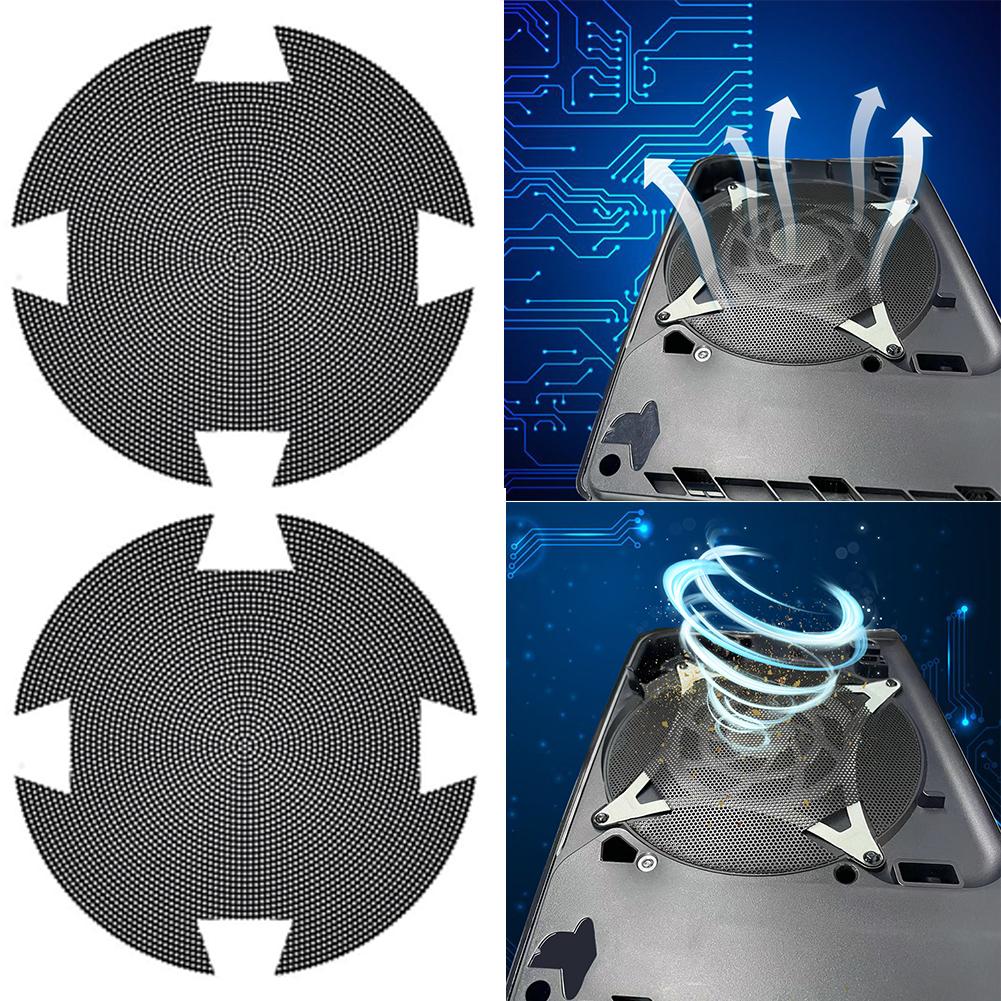 6-20 Stück Lüfter Staubfilter Atmungsaktiver Lüfter Wiederverwendbare Staubschutzabdeckung PVC Staubschutz für PS5 Slim für PlayStation 5 Slim