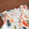 Toddler Girls Fashion Sleeveless 3D Flower Wide Leg Pants Set Casual Summer Two Piece Outfit For Little Kids