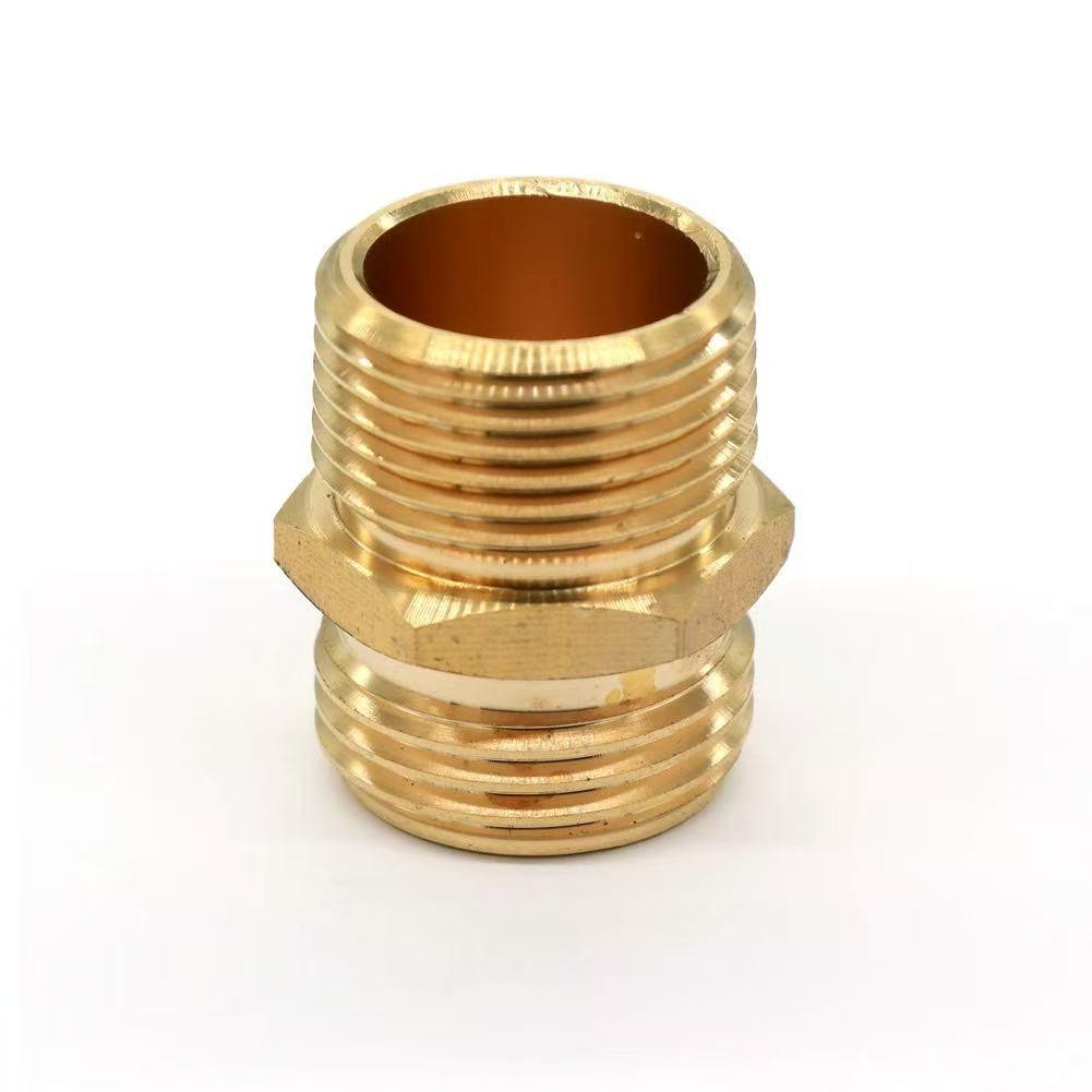 Connecteur de Plomberie Connecteur en Laiton Tuyauterie Flexible Nécessités Finition Dorée Minimisation des Fuites 1 2NPT Femelle Pour Tuyaux d'Arrosage