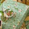 Tablecloth Printed Cotton Fabric Restaurant Country Tablecloth Small Floral Coffee Table Cloth