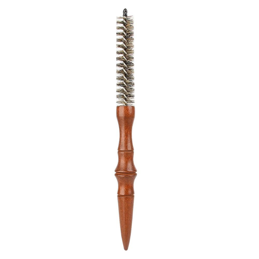 Antistatic Properties Wooden Hair Rollers Solid Wood Handle Salon Styling Tool  Hair Salon Use 1.8x24cm
