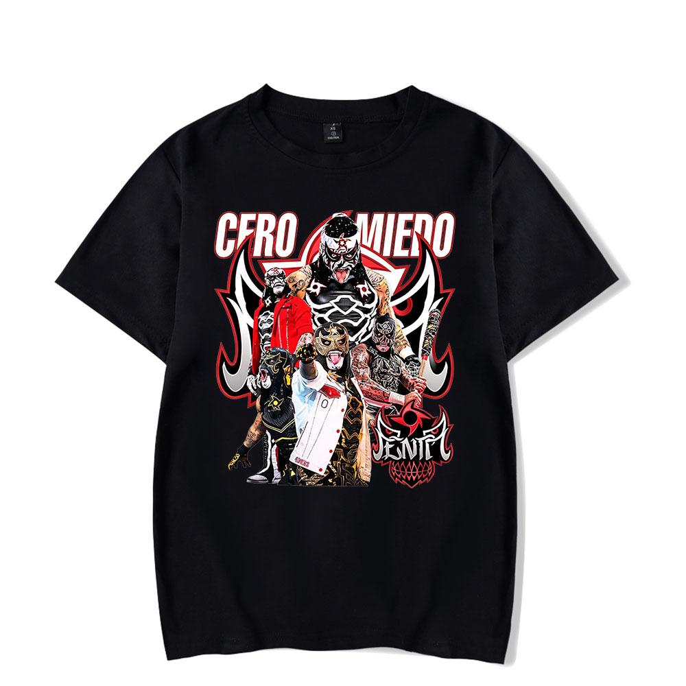 Penta El Zero Miedo Penta Cero Miedo Merch T-Shirts Streetwear Tee Cosplay Women Men Crewneck Short Sleeve 4XL