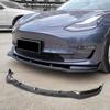 Tesla Model 3 Three-Section Injection Molded Front Lip Body Kit