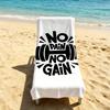 No Pain No Gain GYM Handtuch Für Camping im Freien Strandhandtuch Super Saugfähig Schnelltrocknend Sommerhandtuch