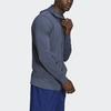 Adidas Mens Rash Guard Long Sleeve Logo Print Sports Swim Jacket Men Jackets Ink-Blue GT5054