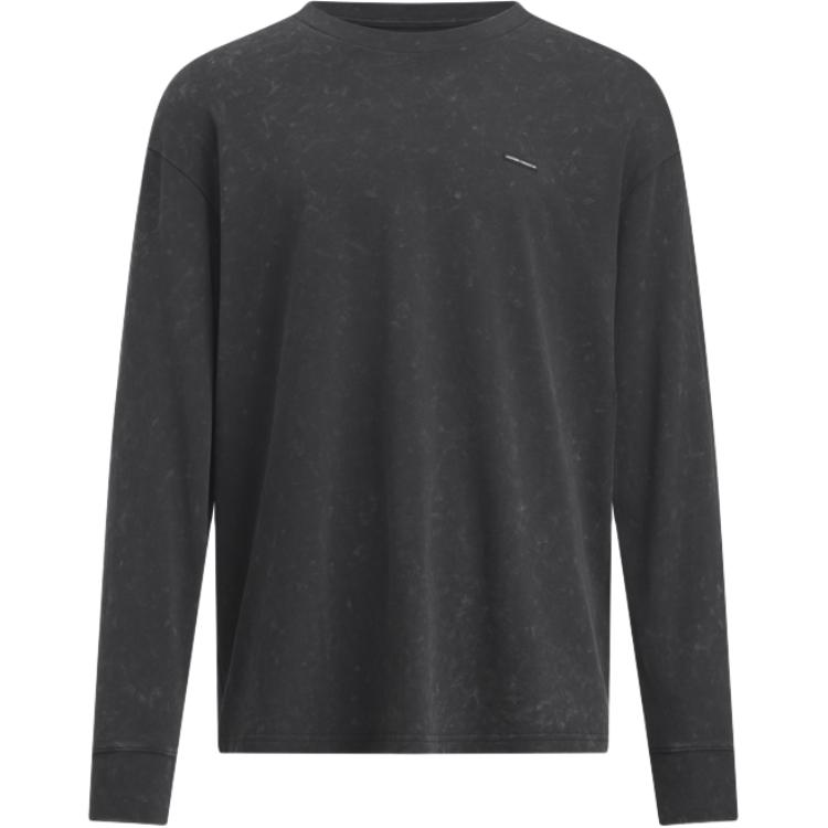 

Under Armour Heavyweight Long Sleeve Crew Neck T-Shirt Men Tops 6007948-001 S