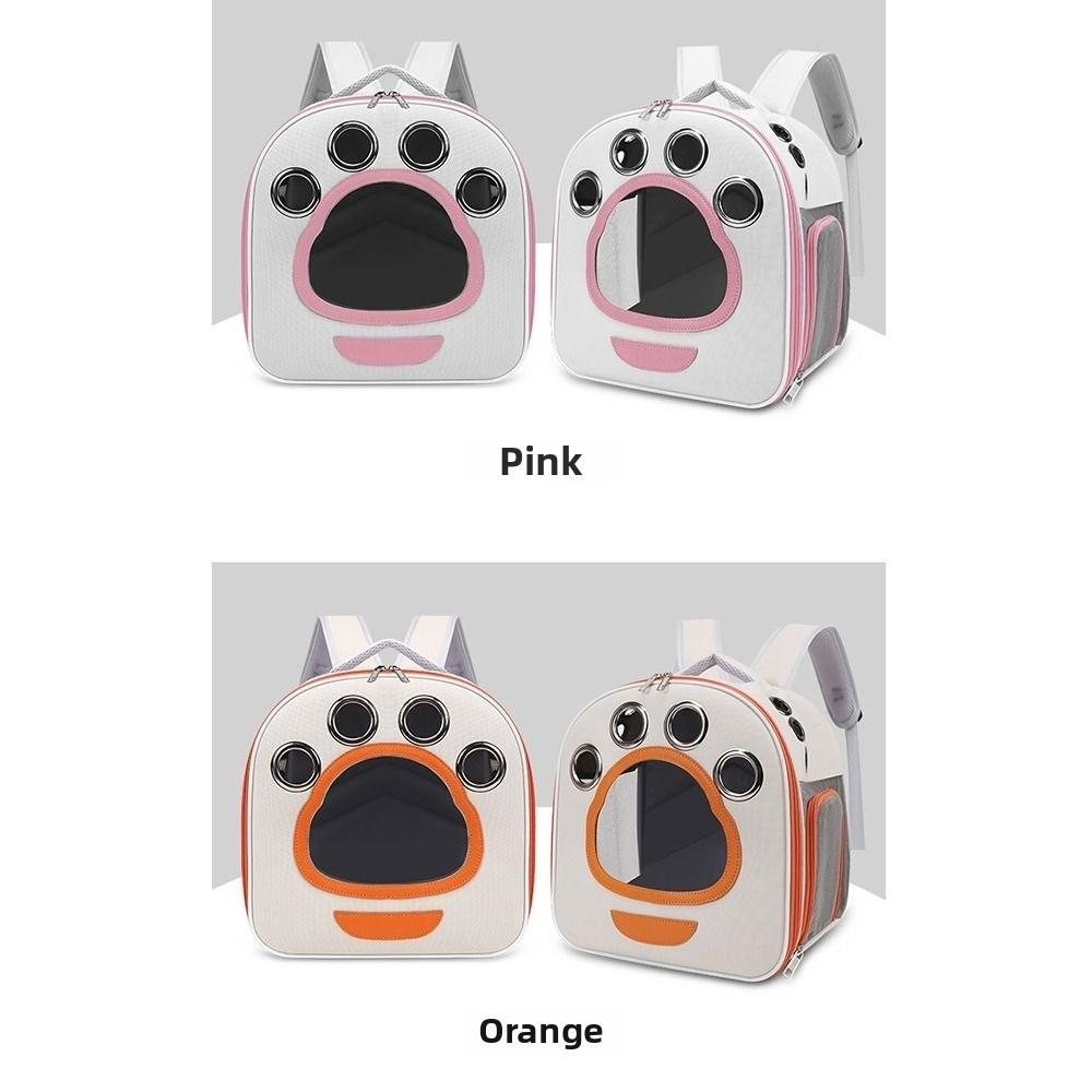 Breathable Pet Backpack Lightweight Portable Pet Bag Convenient Travel Cat Carrier Outdoor Travel