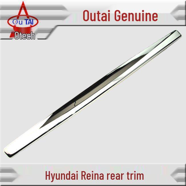Hyundai Reina Modern Rear Trim Trunk Bright Decorative Strip & Guard Plate Sticker