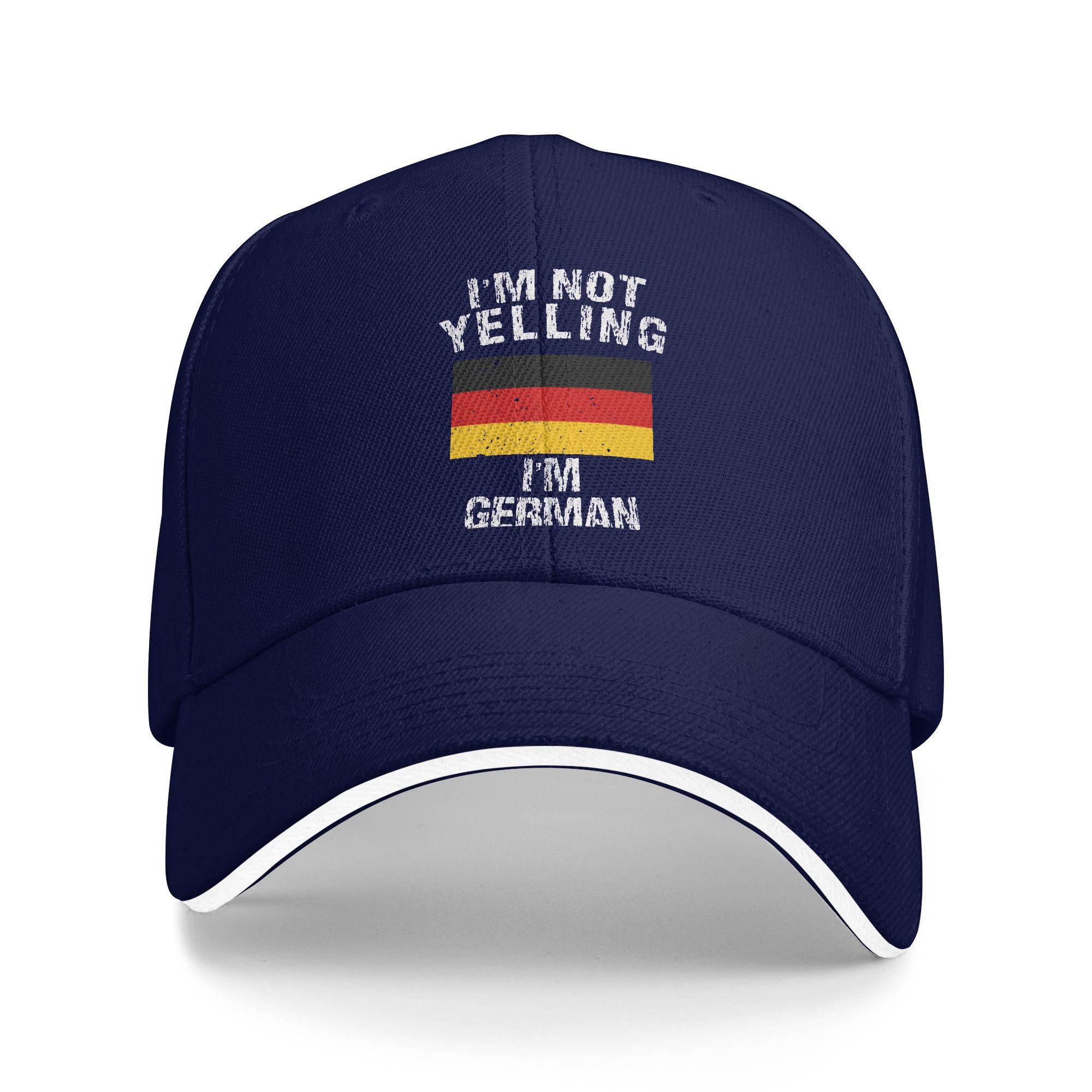 

Deutschland Flag of German Casual Baseball Cap Summer Trucker Hat Sun Visor Hip Hop Hats Men Adult Fashion Baseball Caps One Size