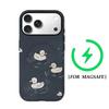 Duckling FloatFor Magnetic Phone Case for IPhone 17 16 15 14 13 Pro Max Plus Single Double-layer Tough Case