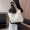 Große Kapazität Weiche Unterarm Umhängetasche für Frauen Frühling Trend Mode Design Tuch Handtaschen Weibliche Reise Shopper Tragetaschen
