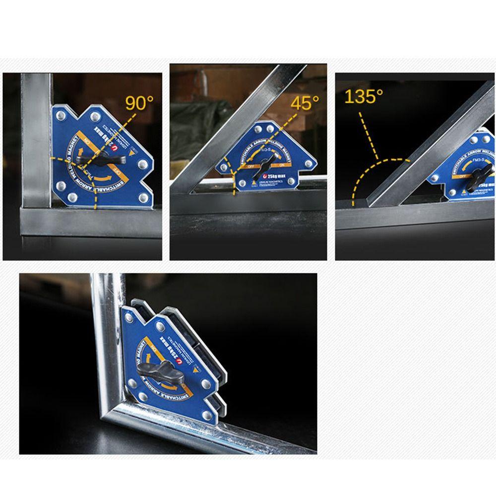 Accurate Magnet Weld Positioner Multi-angle Weld Fixer Strong Magnetic Welding Holders Machine