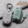 For Honda Accord Civic City Fit HR-V XR-V Folding Flip 2/3 Buttons Car Remote Key Case Cover Protection Shell Keychain Accessori