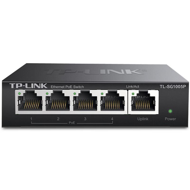 Tp-Link 5-Port Gigabit PoE Unmanaged Switch CN Plug (adapter Included)