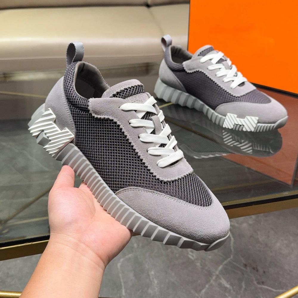 Men's Leather Casual Sneakers Little White Shoes Couple Breathable Mesh