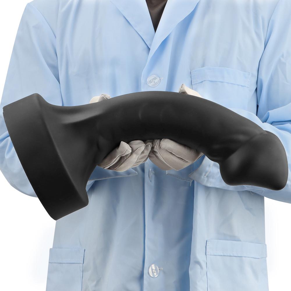 Silikonové dildo Oversized anální kolík masturbátor Fisting Big Dick Realistický popruh na penis na penisu BDSM