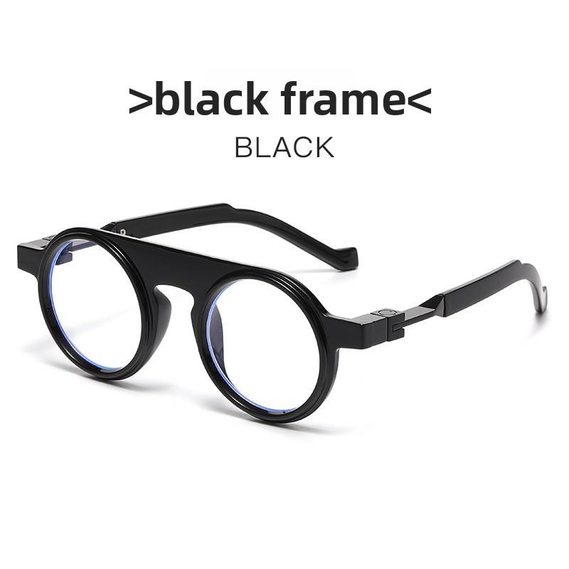 Vintage Mens Round Sunglasses With Uv400 Protection For Fashionable Streetwear