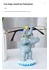 Elephant Eyeglass Holder Resin Stand - Children's Desktop Ornament & Gift