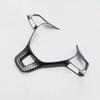 For Volkswagen VW Passat B8 2016 2017 2018 ABS Matte/Carbon fibre Car Steering wheel Button frame cover trim car styling 1pcs