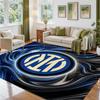 Borussia Dortmund Design Crystal Velvet Rug Soft Decorative Mat for Bedroom Entrance