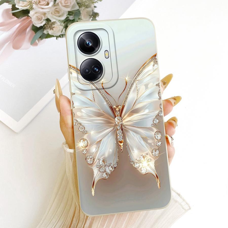 For Realme 10 Pro Case 10Pro+ Cover Rabbit Cartoons Silicone Soft Back Case For Realme10 Pro Plus Phone Case Protective Shell