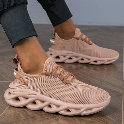 Casual Sports Shoes Men's Breathable Thick-soled Mesh Shoes Hot-selling Large-size Running Shoes Cold Sticky Ultra-light Non-slip Men's Shoes