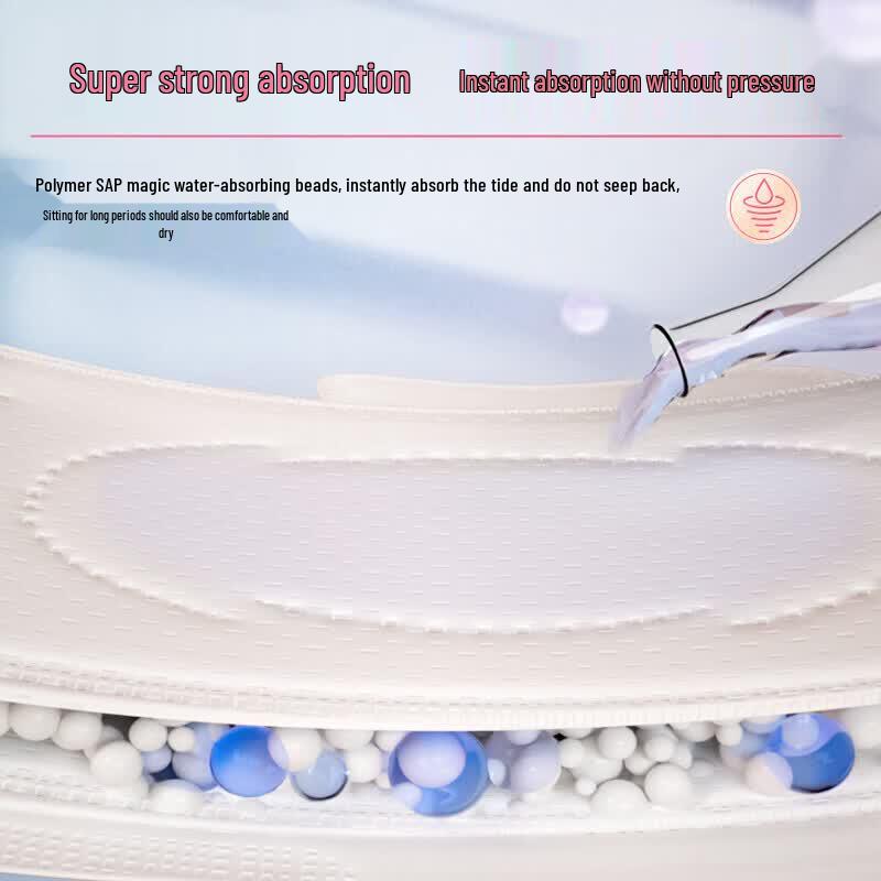 Seven-degree Space QUC8210 Elegant Series Ultra-thin Night Sanitary Napkins
