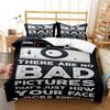 Vintage Camera Duvet Cover Fashion Comforter Bedding Set Soft Quilt Cover and Pillowcases for Teens Boy Single/Double/Queen/King