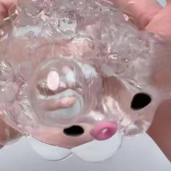 1/3Pcs Clear Octopus Squeeze Toy Stress Relief Mini Octopus Sensory Toy Anxiety Relieving Sea Animal Hand Relaxation Tool