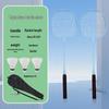 Mussel Lightweight Badminton Racket Set