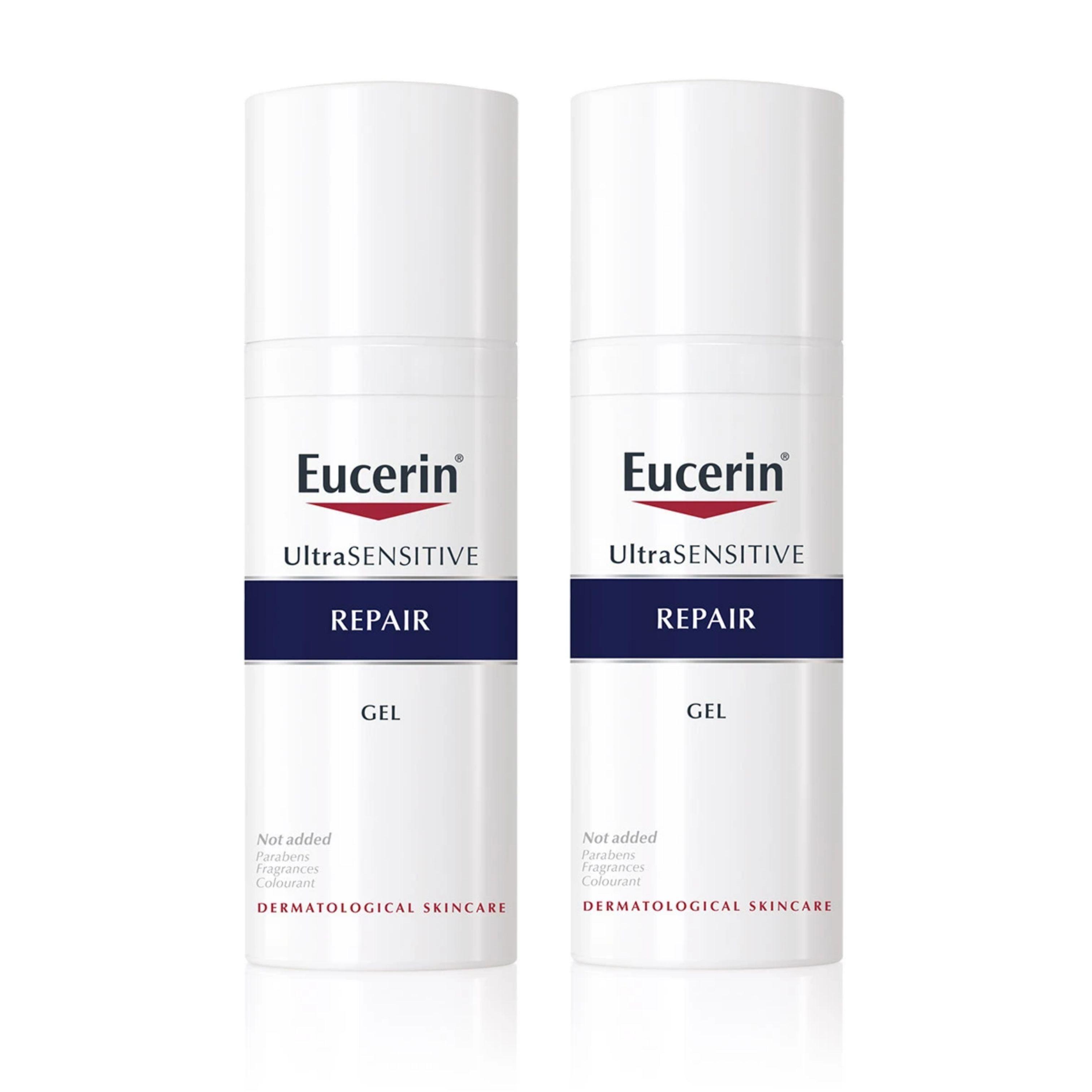 Eucerin Ultra Sensitive Repair Gel 50ml x 2