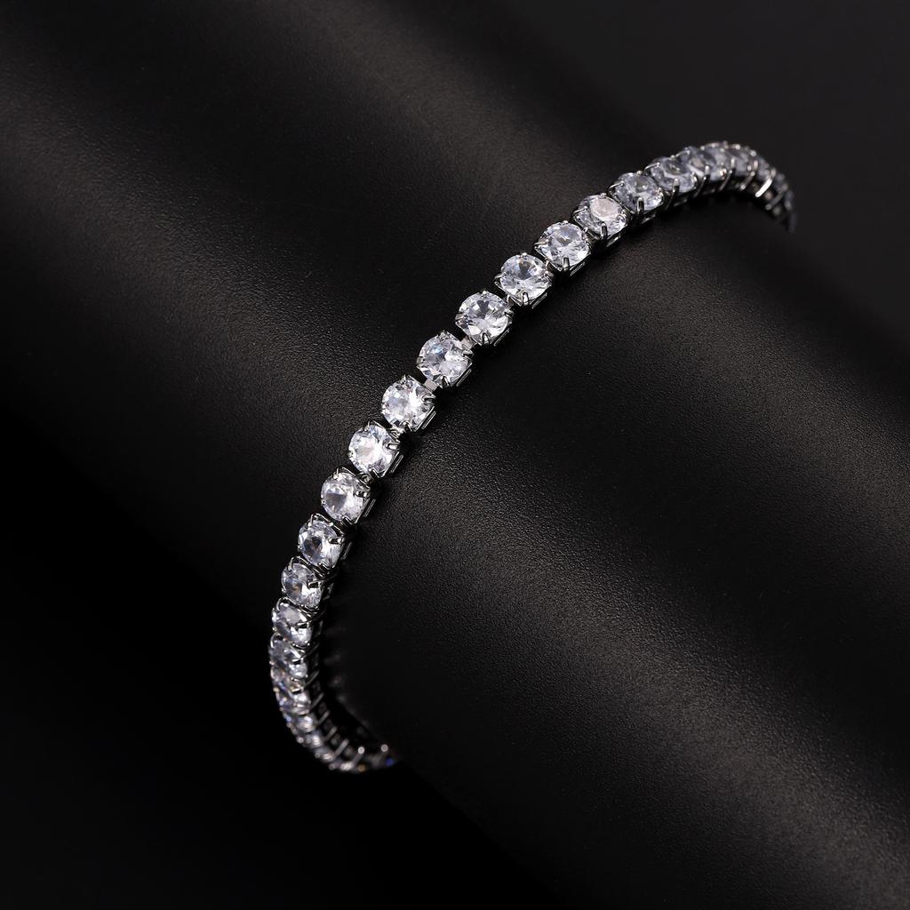 Temperament Synthetic Zircon Women bracelet Minimalism Bracelet 19cm Gift Jewelry