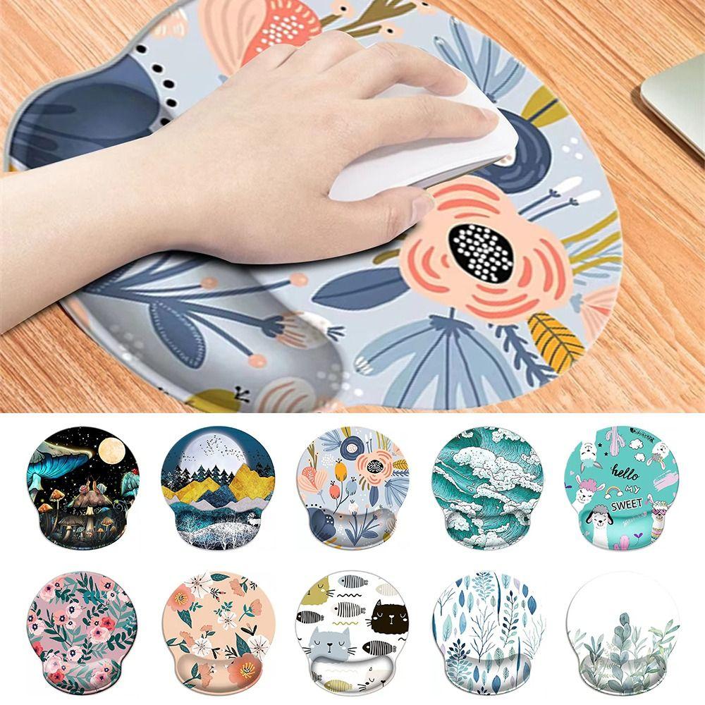 Wrist Rest Mice Hand Support Ergonomic Gaming Mice Mat Soft Soft Mousepad  Laptop Computer