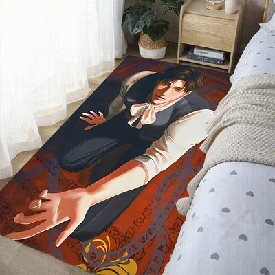Handsome Anime Male God HD Large Area Carpets for Home Living Room  Adults Bedroom Sofa Doormat Kitchen Floor Rug Anti-slipDecor