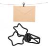 100Pcs Paper  Clips Cute Star Shape Metal Small  Paper Clips for Documents Certificates 
