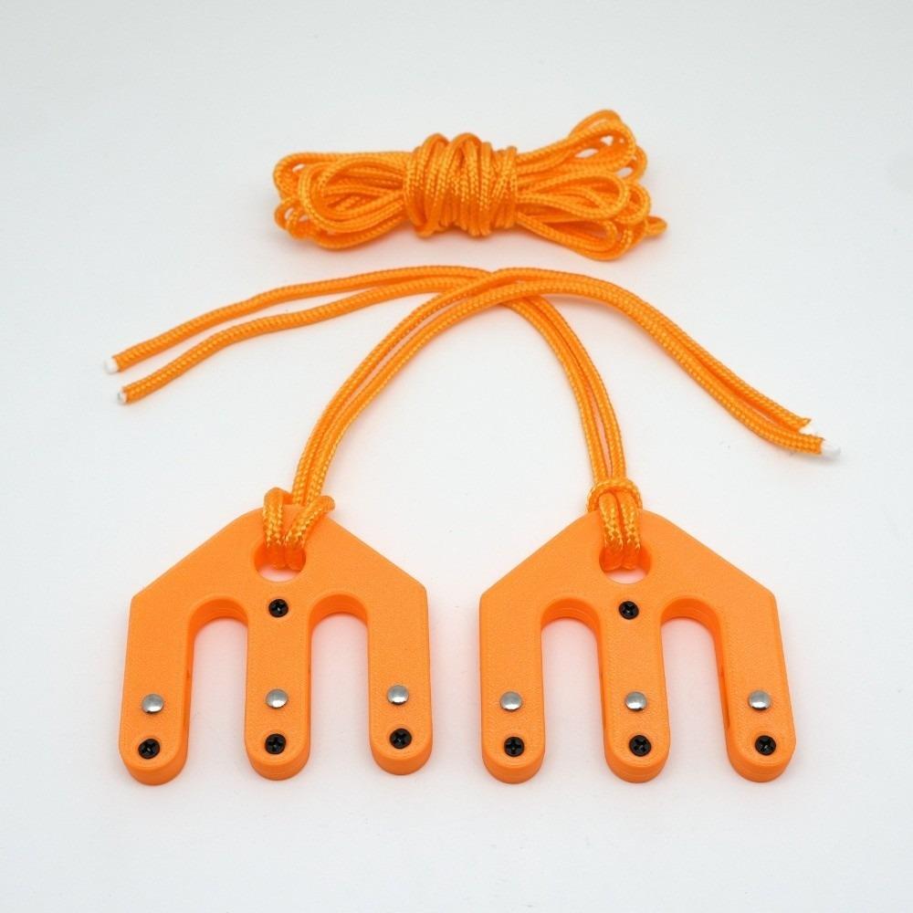 Palan Portatif et Système de Poulies Outil de Levage Compact d'Extérieur