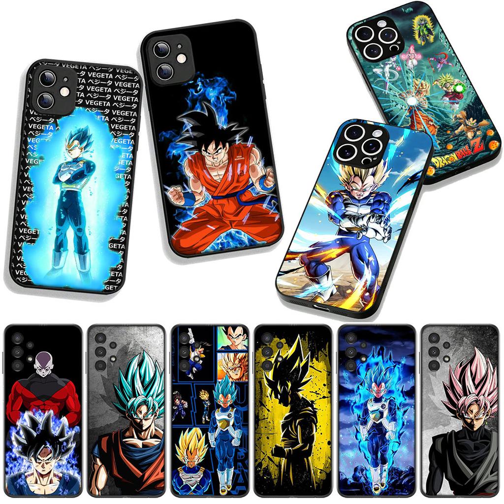 for Samsung Galaxy A25 A37 A57 A12 A14 A31 A50 A51 A70 A71 A72 A21S A04 M15 Note 20 9 8 10 Case Gokus Dragon Vegeta Ball Super