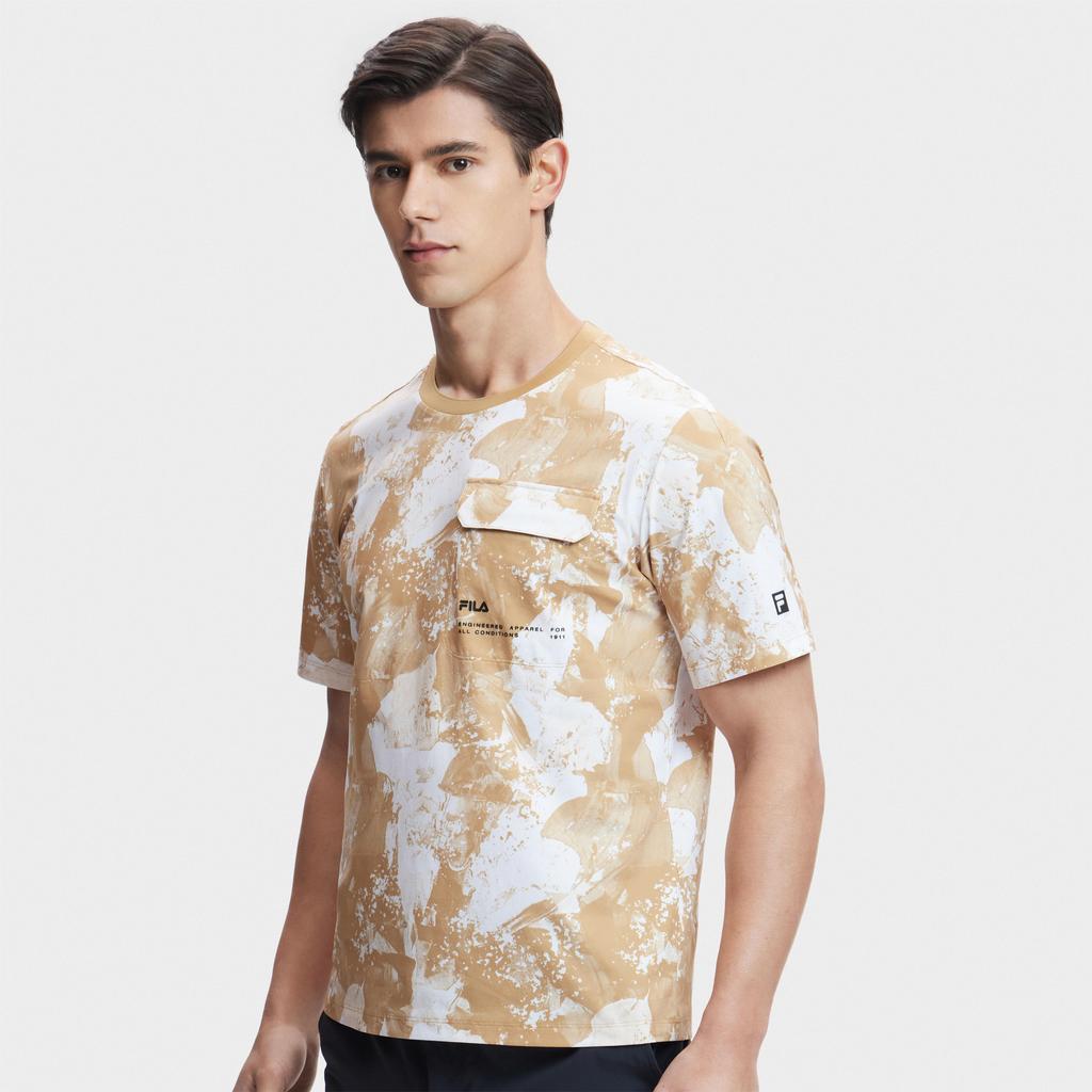 New FILA T Shirts Men's All Over Print A11M427104FZA