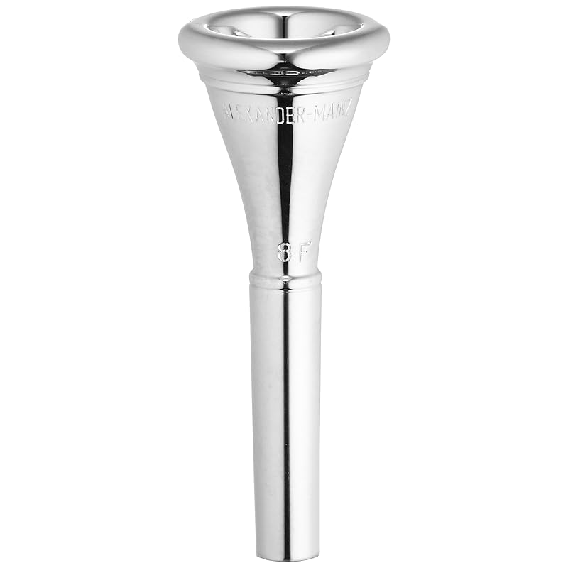 

Gebr. Alexander Mainz ( alexander ) mouthpiece silver plate french horn for 8F