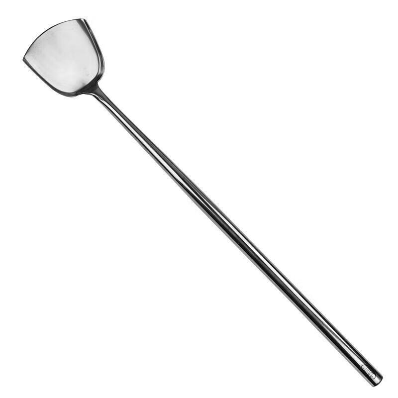 Commercial Long-Handled Stainless Steel Spatula