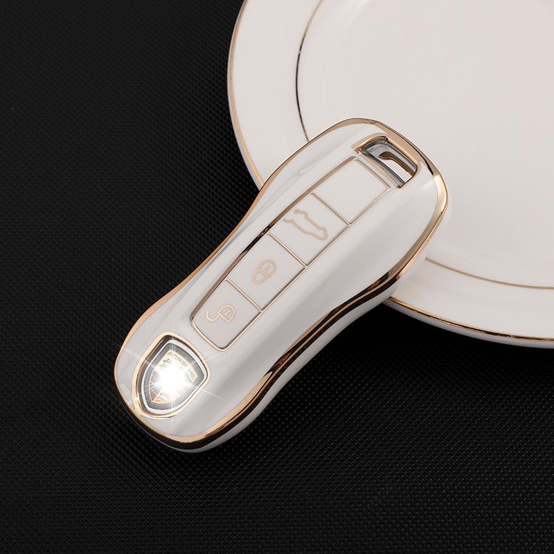 For Porsche Key Case Paramela Panamera Cayenne Cayenne Buckle 911 Car Case Female